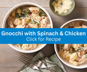 Gnocchi with Spinach Chicken